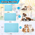 Pet Dog Cooling Bed Mats,Self Cooling Pet Dog Cool Mat Pads for Dogs Cats Indoor and Outdoor (Blue, Large)...