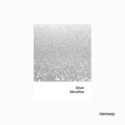 Hemway Craft Glitter Flakes for Arts and Crafts, Tumblers, Resin, Epoxy, Nail Art, Wax, Card Making and Decorations 100g / 3.5oz - Microfine (1/25...