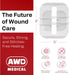 AWD Zip Stitch Wound Closure Strips - 2 Zipstitch Devices, 2 Sterile Gauzes, 2 Alcohol Wipes - Emergency Laceration Device for Cuts Without Stitch...
