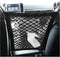 2 Layers Car Mesh Organizer, Two-Side Elasticity Auto Seat Back Net Bag Between Front Seats, Car Net Barrier of Backseat Pet Kids, Tissue Purse Ho...
