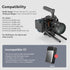 SmallRig Aluminum Power Bank Holder, Powerbank Mount Clamp Compatible with Width Range: 53 mm–84 mm (2.1–3.3 inches) and Thickness Range: 0 mm–18 ...