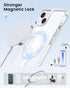 ORNARTO Magnetic for iPhone 13 Case, Compatible with MagSafe, Mil-Grade Protection, Anti-Yellowing Slim Shockproof Phone Case Cover with Upgraded ...