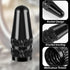Black Presta Valve Cap, 8 Pack Aluminum Anodized Bike Valve Stem Caps Bicycle Tire Air Dust Stem Covers - Used On Presta/French Valves Bike Tire C...