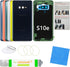 Galaxy S10e Back Cover Glass Replacement with Pre-Installed Camera Lens + All The Adhesive + Installation Manual + Repair Tool Kit for Samsung Gal...