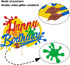 Painting Cake Topper Glitter Art Brush Palette Themed Happy Birthday Cake Decoration for Girl Boy Kids Art Birthday Party Decorations (Double Side...