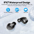 kurdene Wireless Earbuds, Mini Bluetooth Call Noise Canceling Headphones with Mic 40H Playtime Deep Bass Stereo in-Ear Earbud Lightweight IPX5 Wat...