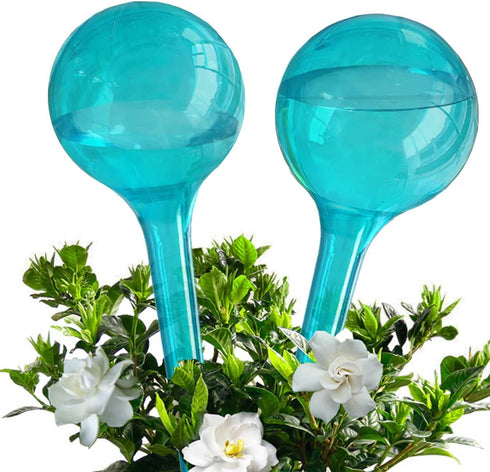 10pcs Plant Self Watering Globe Stakes, Aqua Plant Watering Stakes Automatic Plant Watering Bulb System Spikes, Flower Automatic Watering Device, ...