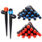 Maotong 32 Pack New Easy-Connect Drip Emitters Sprays for 1/4" Drip Irrigation Tubing (16 Pcs Quick-Connect Emitters Vortex+16 Pcs Quick-Connect E...
