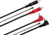 Hosa CRA-203DJ Dual Right-Angle RCA with Ground Wire Stereo Interconnect Cable, 3 Meters, (CRA203DJ)...