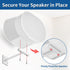 Speaker Mount Bracket for Sonos Era 300 Wall Mount Shelf with Kits Easy to Install - Metal Speaker Mount Mounting Bracket Compatible with Sonos Er...