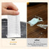 Double Sided Tape 2in × 66ft Strong Self Adhesive Removable Mesh Tape, Residue Free Heavy Duty Universal Clear Carpet Tape with Fiberglass Mesh fo...