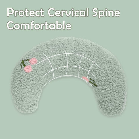 T'CHAQUE Soft Dog Bed Pillows, Ideal Naptime Sleeping Companion for Small Dogs and Cats, Pet Neck Pillow for Upper Spine and Calming Support, Cudd...