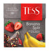 Tess Banana Split Black Tea CompositionBlack Tea, Banana and Strawberry Leaf Tea in 20 Pyramid Sachets...
