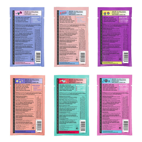 MANE CLUB Variety Pack Deep Conditioner, cruelty free, vegan, no sulfates or parabens — Pack of 6...