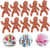 30pcs Baby Full Moon Doll Mini Baby Dolls Baby Products for Newborns Small Plastic Baby Bathing Tiny Baby Figurines Plastic Lovely Baby Statue Par...