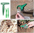 Rocutus 6 Pack Sowing Seeds Planter,Adjustable Hand Held Garden Flower Grass Plant Seeder Tool for Indoor and Outdoor...