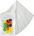 100 Count Mylar Heat Seal Bags - White and Clear Vacuum Seal Bags for Food Packaging and Samples - Small Flat Sealable With Tear Notch (2.5 x 3.5 ...