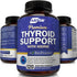 NutriFlair Thyroid Support Complex, 120 Capsules - with Iodine, Black Pepper, Ashwagandha, Vitamin B12 - Thyroid Supplement for Women and Men...