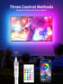 LED Lights for TV, 16.4ft TV LED Backlights for 50-75in, RGB TV LED Lights with Music Sync Bluetooth APP and Remote Control TV Lights Strip USB Po...