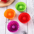 12Pcs Silicone Fluted Cake Mould Non-Stick Round Baking Pan for Cake Gelatin Mousse Bread (2.55 * 2.55 * 1.18 Inch)...