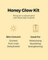 COSRX Honey Glow Kit | Facial Toner, Serum, Cream with Propolis Extract | Deep Moisture, Hydration, Nourishment | Travel Size Set, Gift Set, Korea...