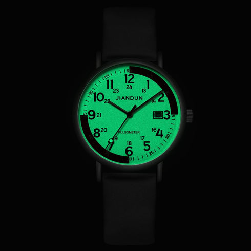 Waterproof Nurse Watch for Medical,Professionals,Students,Women Men, 24 Hour with Second Hand, Military Time Easy to Read Dial...