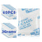 60 packs 3 Grams Silica Gel Packs Desiccant Packets for Storage, Transparent Desiccant?Food Safe Desiccant Dehumidifiers, for 3D Filaments Spices ...
