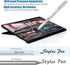 Stylus Pen for Surface Pro 11/10/ 9/8/X/7+/6/5/4/3/Surface 3, Surface Go 3/2/1, Surface Laptop/Studio/Book 4/3/2/1 with Palm Rejection, Smooth Wri...