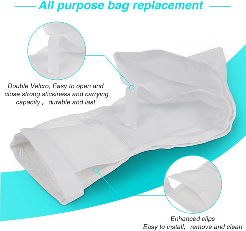 All Purpose Bag for Polaris 180 Pool Cleaner, All Purpose Bag A16, A-16-2 Pack...