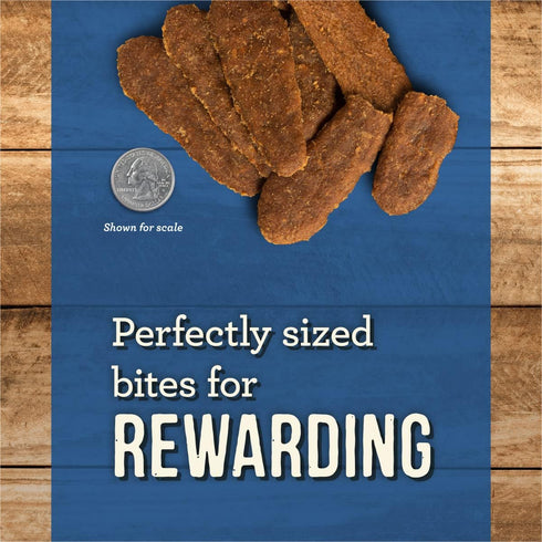 Merrick Soft Dog Treats, Slow Cooked BBQ Chicken Dog Treats, Memphis Style Glazed Tenders, Chicken Dog Chews - 10 oz. Pouch...