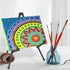 PATIKIL 1Set Tabletop Easel Stand for Display, 14in Table Top Easel Stand Small Portable Tripod Aluminum for Signs Poster Art Painting Decor Pictu...