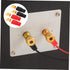 2 Pairs Speaker Wire Connector Spade Terminal Speaker Terminal Copper Spade Wire Connectors Automotive 0ga Terminal Electrical Wire Connectors Spe...