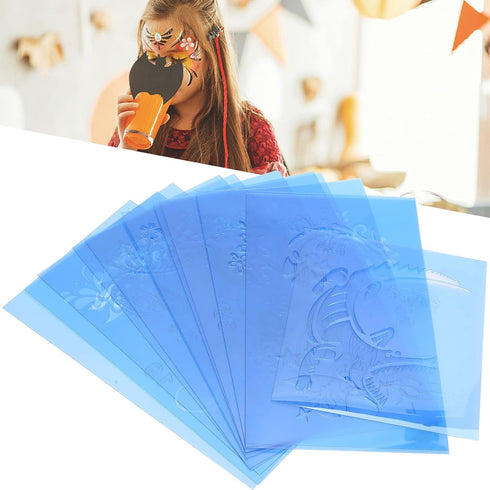12 Pieces Face Painting Template, Reusable Face Paint Makeup Stencils Body Painting Template for Kids Adult, Suitable for Birthday Halloween Chris...