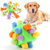 Yikko Interactive Snuffle Ball, Dog Chew Enrichment Toys, Treat Dispenser Slow Feeder Dog Puzzle Stimulation Toys for Small Medium Large Dogs, dic...
