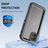 SPORTLINK Compatible with iPhone 12 Mini Waterproof Shockproof Case - Full Body Heavy Duty Underwater Dustproof Rugged 360 Protective Military Gra...