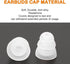 uxcell Replacement Earbuds Tips, Soft Silicone Earpads with Three Flanges Noise Reduce Eartips for Earphone, 10pcs 5mm Inner Hole Ear Cushion Earp...
