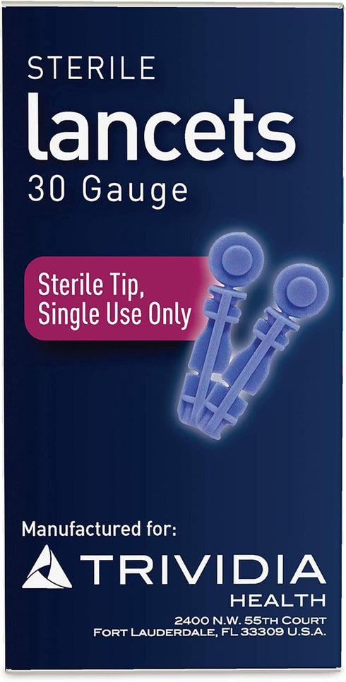 3 x 100ct 30g TRUEplus® Lancets + TRUEplus® Log Book...