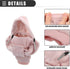 Motoforti Universal Car Gear Shift Cover Shift Knob Cover, Gear Stick Cover Shift Gear Cover, Fashionable, Fabric, Pink...
