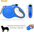 Fida Retractable Dog Leash with Dispenser and Poop Bags, 16 ft Pet Walking Leash for Small Dog or Cat up to 26 lbs, Anti-Slip Handle, Tangle Free,...
