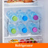 Lifewit Stackable Water Bottle Organizer for Cabinet, Kitchen Pantry Organization and Storage, Plastic Fridge Wine Racks, Tumbler Travel Mug Cup H...