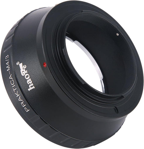 Haoge Manual Lens Mount Adapter for Praktica B PB Mount Lens to Olympus and Panasonic Micro Four Thirds MFT M4/3 M43 Mount Camera...