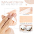 MOTZU 6 Pieces Powder Puff for Face , Cotton Velour Triangle Makeup Puff for Setting, Contouring, Under Eyes, and Corners, 2.76-inch Normal Size, ...