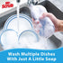 Sponges Kitchen Dish Sponge for Washing Dishes Cleaning Kitchen, All-Purpose, 6 Pack, Non Scratch, Rough Scrubbers Side for Non-Stick Cookware, So...