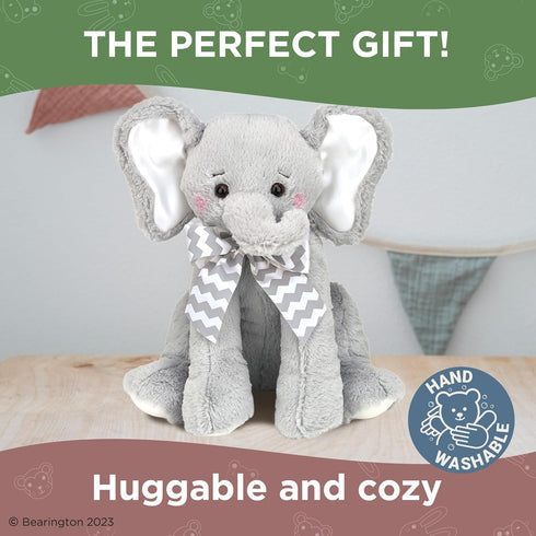 Bearington Baby Lil' Spout Lullaby Animated Musical Plush Stuffed Animal Gray Elephant 13"...