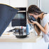 Motorized Rotating Display Stand, 7.87inch /17.6LB Load?Mirror Covered 360 Degree Turntable Display Stand for Photography Products and Shows, Max ...