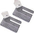 2 Pcs Acrylic Punching Aid Plate For Help Leather Hole Punches Leather Stitching Aid Plate Leathercraft Stitching Tool Multi Functional Leather To...