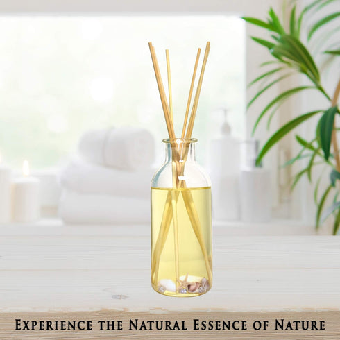 Urban Naturals Ocean Mist & Sea Salt Reed Diffuser Set | Made with Essential Oils & Real Botanicals | Decorative Air Freshener for Large Rooms | B...