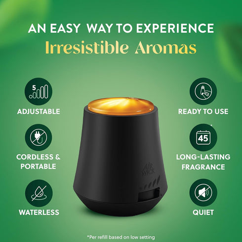 Air Wick Essential Mist Diffuser, 1ct, Essential Oils Diffuser, Air Freshener...