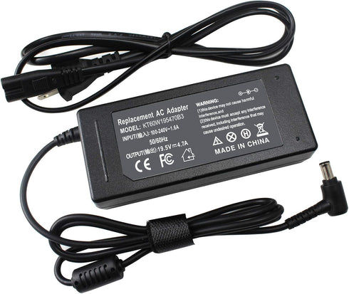 19.5V KDL-40R510C KDL-48R510C Docking Station AC Charger Adapter for Sony LCD TV Bravia KDL48W600B KDL-48W650D KDL32W600D KDL-40W KDL-40R KDL-42W ...