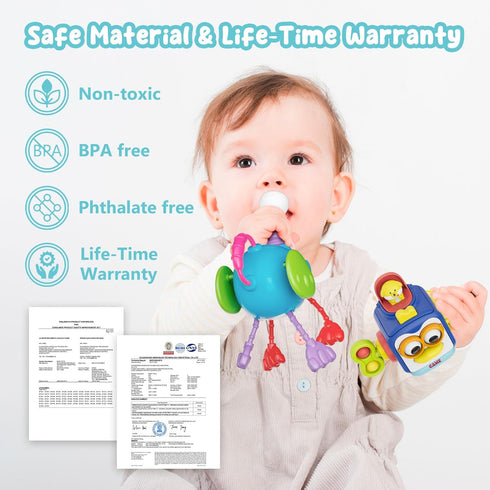 Montessori Toys for 1 Year Old, Travel Activities Busy Cube, Baby Sensory Toys, Early Educational Toys Gift for 12 18 Month, Baby Boy Girl Gifts S...
